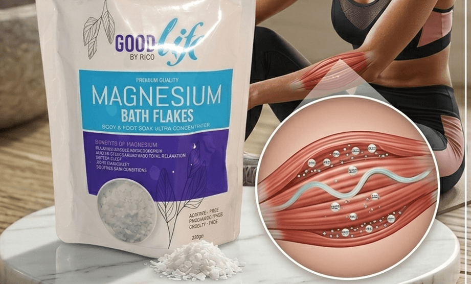 Magnesium Flakes for Muscle Recovery and Pain Relief